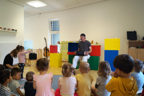 Mit Musik macht Theater noch mehr Spaß! (Foto: Paula Stämmele)