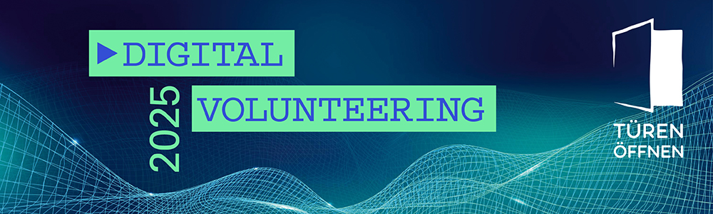 Bannergrafik Digital Volunteering 2025