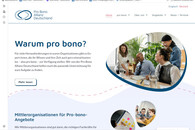 Screenshot der Website