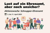 Banner mit vielen unterschiedlichen Personen.